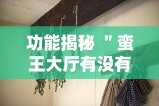 功能揭秘 ＂蛮王大厅有没有挂”真实开挂技巧分享